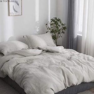 Simple&Opulence 100% Linen Queen Duvet